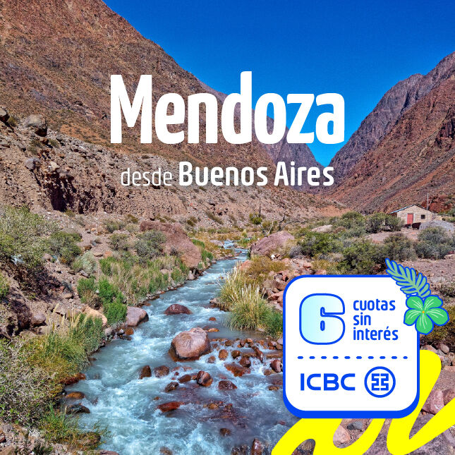 pasajes a Mendoza desde Buenos Aires